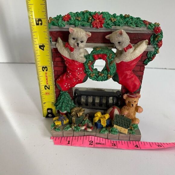 Christmas tea light holder| Fireplace tea light holder - Picture 7 of 10